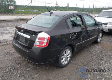 2012 Nissan Sentra 2.0 Sl z USA, uszkodzony, nr VIN 3N1AB6AP2CL605029